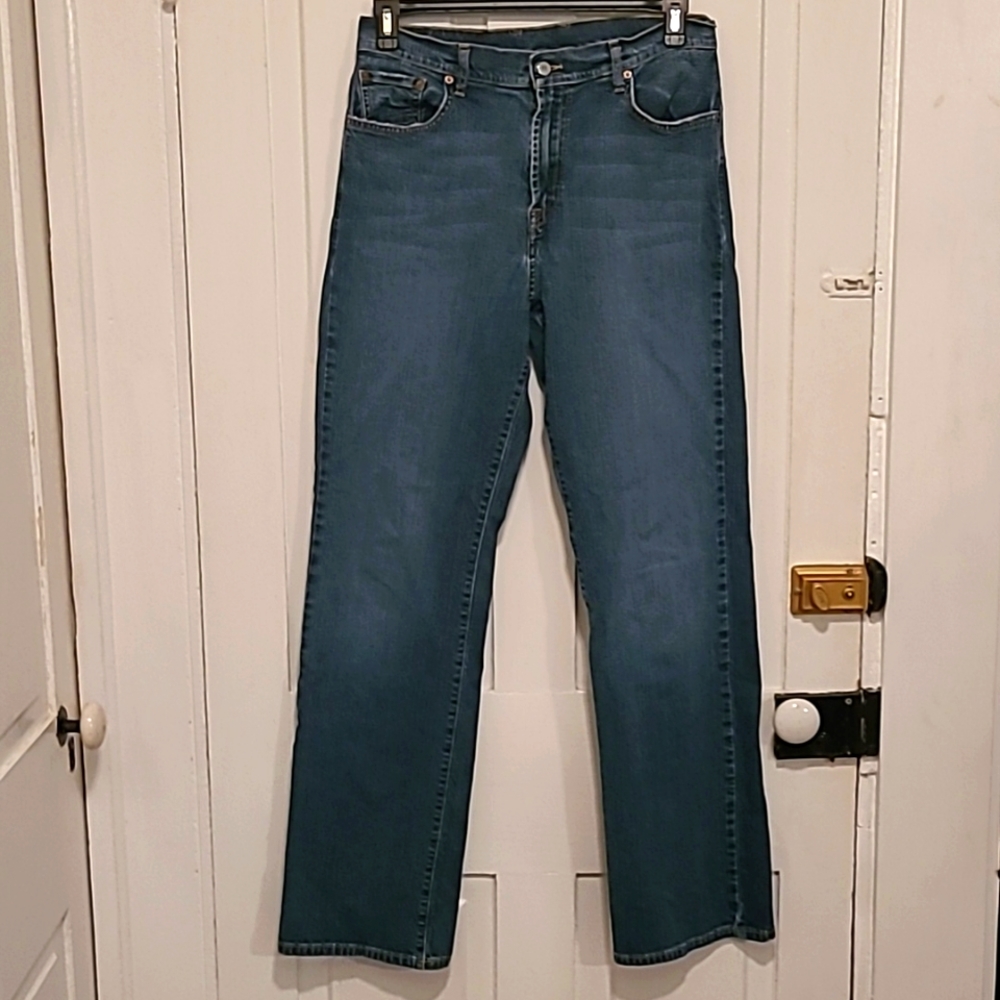 Lucky Brand Men's Bootcut Jeans in Medium Blue Wash